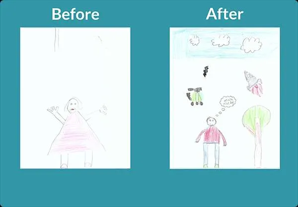 Drawing abilities boosted in one session of neurodevelopmental movement.